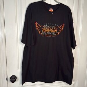 Harley Davidson Legendary Short sleeve Men’s T Shirt Sz XXL Black